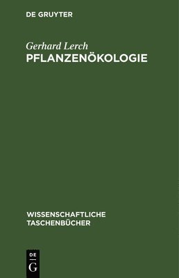 Gerhard Lerch - Pflanzenökologie, Inbunden