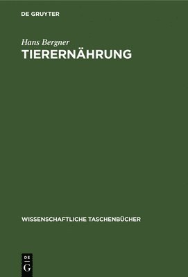 bokomslag Tierernhrung