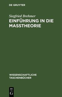 bokomslag Einführung in Die Maßtheorie