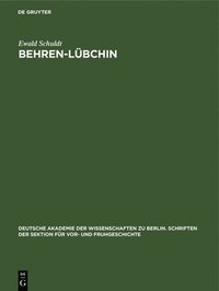 bokomslag Behren-Lbchin