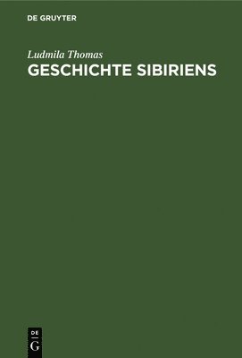 bokomslag Geschichte Sibiriens