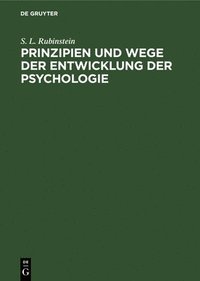 bokomslag Prinzipien Und Wege Der Entwicklung Der Psychologie