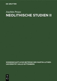 bokomslag Neolithische Studien II