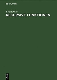 bokomslag Rekursive Funktionen