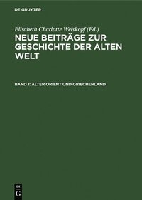 bokomslag Alter Orient Und Griechenland