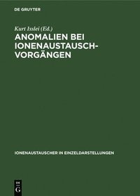 bokomslag Anomalien Bei Ionenaustausch-Vorgängen