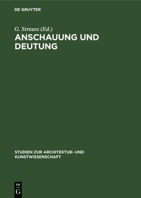 bokomslag Anschauung Und Deutung