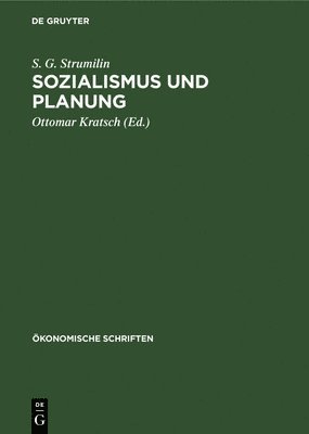 bokomslag Sozialismus Und Planung