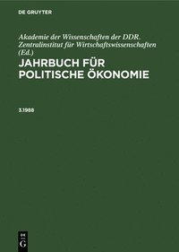bokomslag Jahrbuch Fr Politische konomie. 3.1988