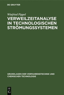 bokomslag Verweilzeitanalyse in Technologischen Strömungssystemen