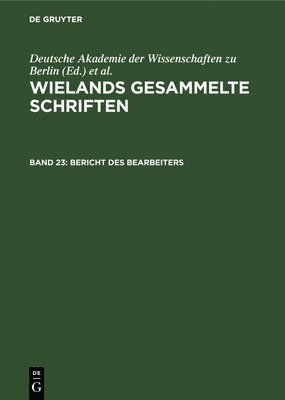 Bericht Des Bearbeiters 1