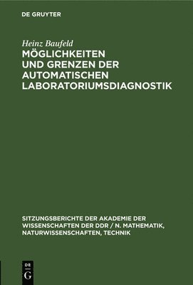 Mglichkeiten Und Grenzen Der Automatischen Laboratoriumsdiagnostik 1