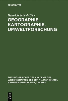 Geographie. Kartographie. Umweltforschung 1