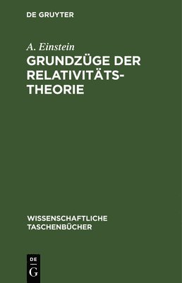 Grundzge Der Relativittstheorie 1