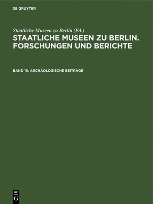 bokomslag Archäologische Beiträge