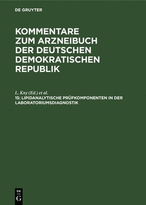 Lipidanalytische Prfkomponenten in Der Laboratoriumsdiagnostik 1