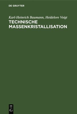 bokomslag Technische Massenkristallisation