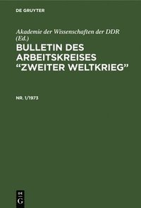 bokomslag Bulletin des Arbeitskreises "Zweiter Weltkrieg"