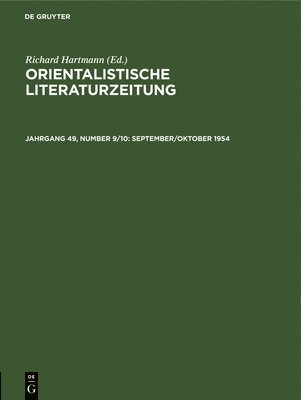 bokomslag September/Oktober 1954