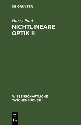 Nichtlineare Optik II 1