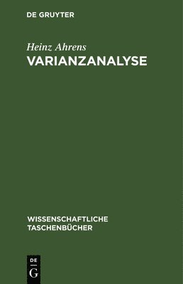 Varianzanalyse 1