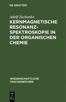 bokomslag Kernmagnetische Resonanzspektroskopie in Der Organischen Chemie