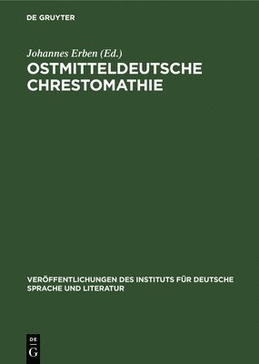 bokomslag Ostmitteldeutsche Chrestomathie