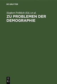 bokomslag Zu Problemen Der Demographie