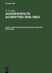 bokomslag Der Kapitalismus Nach Dem Zweiten Weltkrieg