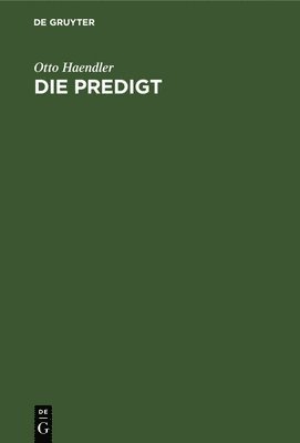 Die Predigt 1