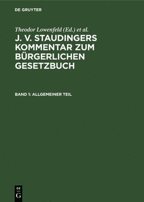 Allgemeiner Teil, Inbunden