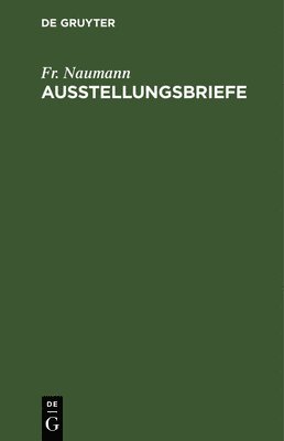 Ausstellungsbriefe 1