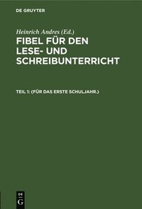 bokomslag (Für Das Erste Schuljahr.)