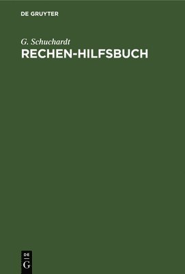 Rechen-Hilfsbuch 1