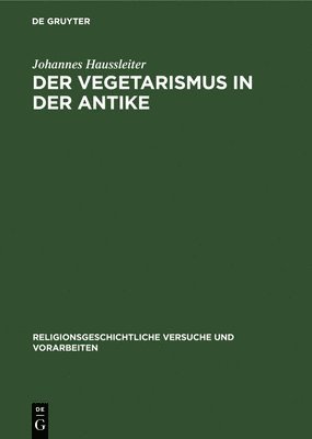 Der Vegetarismus in Der Antike 1