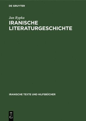 bokomslag Iranische Literaturgeschichte