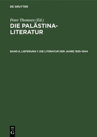 bokomslag Die Literatur Der Jahre 1935-1944