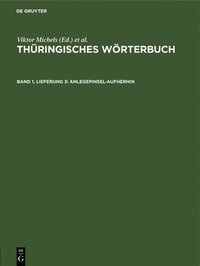 bokomslag Anlegepinsel-Aufherhin