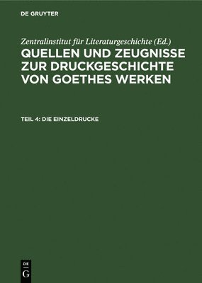 Inge Jensen - Die Einzeldrucke, Inbunden