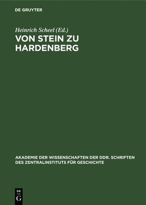 bokomslag Von Stein Zu Hardenberg