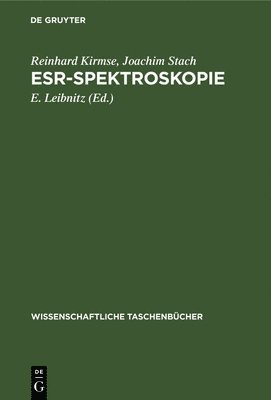 bokomslag Esr-Spektroskopie