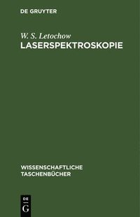 bokomslag Laserspektroskopie