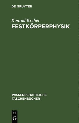 bokomslag Festkrperphysik