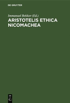 bokomslag Aristotelis Ethica Nicomachea