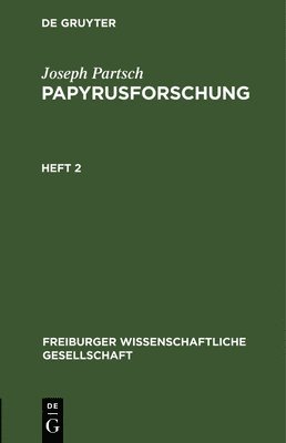 Papyrusforschung 1