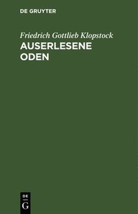 bokomslag Auserlesene Oden