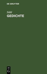 bokomslag Gedichte