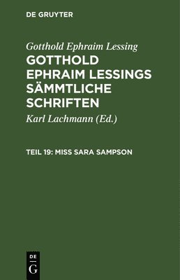 Miss Sara Sampson