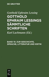 bokomslag Zur Geschichte, Sprache, Litteratur Und Kritik