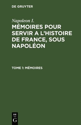 bokomslag Mémoires